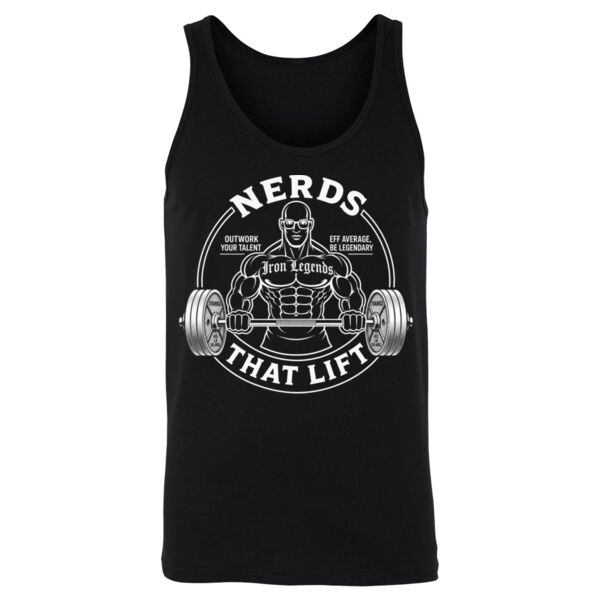 NERDS THAT LIFT (MAN) - TANK TOP - $7ART21$ Thumbnail