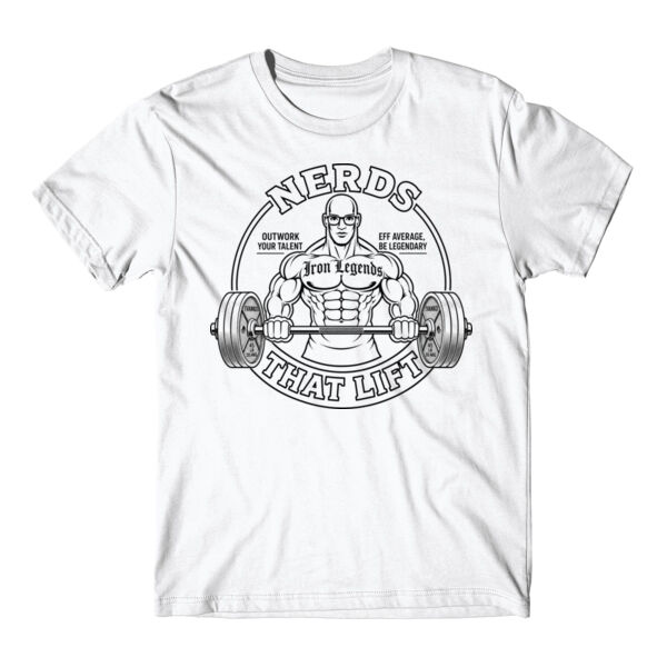 NERDS THAT LIFT (MAN) - T-SHIRT - $WPJK3Y$ Thumbnail