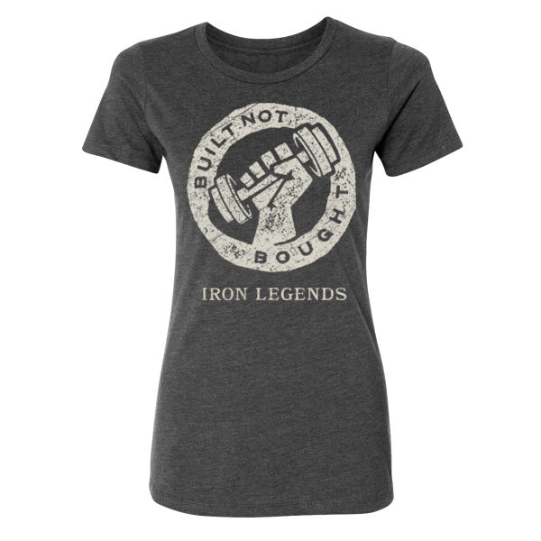 BUILT NOT BOUGHT - WOMEN'S FITTED T-SHIRT Thumbnail